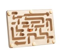GTYLF Educational Wood Labyrinths Board Game Walking Bead Maze for Toddler Improve Hand Eye Coordination Space Cognitive Skill Learning Puzzle Toy