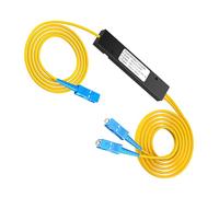 GTYLF Fiber Opticals Splitter 1310-1550nm Suitable for Building Distribution Systems Opticals Splitter Fiber Abs Housing for Home and Offices Networks Installation with Multiple Port Single Mode