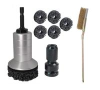 GTYLF General Rusts Debris Removal Set Double Purpose Connector Upgrades Axles Polishing Head for Car Motorcycle Maintenance Stone Grinding Head Rusts Remover
