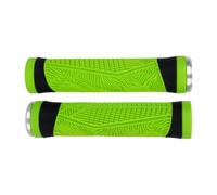 GTYLF Handlebar Grips Pair for Daily Control, Raised Texture Blocks, End Cap Design, Cushioned Hand Feel Mountain Bike Handle Grips Textured Hold Daily Riding Replacement Grip End Cap Cushioned Hand