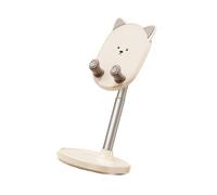 GTYLF Height Adjustable Phone Stand, Cute Desktop Holder for Comfortable Viewing, Live Streaming and Online Classes Desktop Phone Holder Adjustable Tablet Stand Device Mount Video Call Streaming