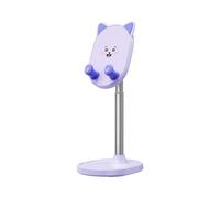 GTYLF Height Adjustable Phone Stand, Cute Desktop Holder for Comfortable Viewing, Live Streaming and Online Classes Desktop Phone Holder Adjustable Tablet Stand Device Mount Video Call Streaming