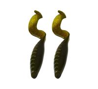 GTYLF Lure Paddle Tail Fishing Lure 16 Cm 2 Pack for Freshwater Shore Casting, River Use, and General Rigging Daily Paddle Tail Fishing Soft Weedless Rig Freshwater Lake River Shore Casting Gear