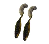 GTYLF Lure Paddle Tail Fishing Lure 16 Cm 2 Pack for Freshwater Shore Casting, River Use, and General Rigging Daily Paddle Tail Fishing Soft Weedless Rig Freshwater Lake River Shore Casting Gear