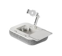 GTYLF Multiuse Tablet Phone Stand Having Beverage Holder and Storage Compartment Bendable Arms for Ideal Viewing Comfort Portable Bed Tray Stand