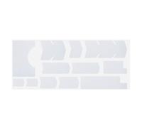 GTYLF PVC Folding Bikes Protections Film Set for Frame Scratch Resistance Guard Light Weight Frame Protections Sticker Folding Bikes Protectors Guard