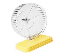 GTYLF Quiet Rotate Wheel for Hamsters Oversized Exercise Toy Noiseless Durability Pet Running Wheel with Antislip Base Detachable Hamster Exercise