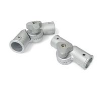 GTYLF Seat Repair Hinge Gear Pair Die-Cast Aluminum Backrest Hardware for Locking Replacement Utility Needs Fishing Chair Hinge Replacement Backrest Gear Pair Outdoor Seat Repair Locking Hardware