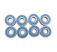 GTYLF Skateboard Bearing Set 8mm with 8 Carbon Steel Sealed Bearings for Wheel Replacement, Setup and Daily Practice Skate Bearings Board Care Daily Skate Bearing Wheel Work Change