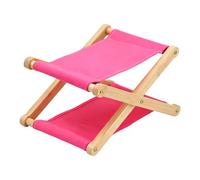 GTYLF Wooden X Frame Neck Rest Pillow for Camping Travel, Foldable Canvas, Beachside Outdoor Pause Accessory Carry Folding Neck Rest Beach Headrest Portable Camp Pillow Wooden Frame Canvas Break