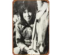 GTZAOB David Cassidy Music Poster Metal Tin Sign Retro Wall Signs for Home Cafe Bar Pub Wall Decor 8x12 inch