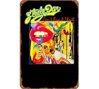GTZAOB Retro Steely Distressed Arts Dan Rock Music Poster Metal Tin Sign Retro Wall Signs for Home Cafe Bar Pub Wall Decor 8x12 inch