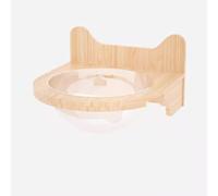 Gtzly Cat Shelves for Wall, Cat Wall Perches Furniture Playing Stairs Climber Hanging Holder Soft Carpet Cats Resting Space Saving (Color : Xl Space Capsule)