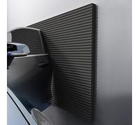 Gtzly Padded Wall Panels Self-Adhesive, Anti Collision Wall Padding Plumbing/Garage Pad/Basketball Hoop Wrap Padding, Protects Cars, Outdoor Court Safety Pad(Black,500cm/16.5ft)