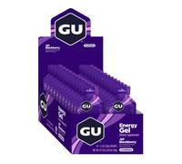 Gu Energy Gels Box Jet Blackberry 32g 24 Units Multicolor One Size