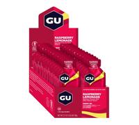 Gu Energy Gels Box Raspberry&lemonade 32g 24 Units Clear One Size Multicolor