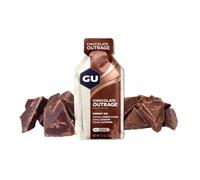 GU Energy Gel Chocolate Outrage - Quick Energy Boost for Runners, Optimal Performance in Every Mile