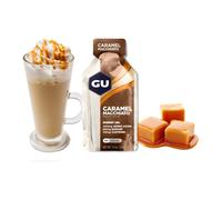 GU Energy Gel with Caffeine - Caramel Macchiato for Endurance Boost During Runs