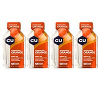 GU Energy Running Gels - 4 Gel Taster Pack - Sports Energy Gels For Running, Cycling, Triathlon (Mandarin Orange), 32 g