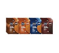 GU Energy Stroopwafels, Bestsellers Mixed 16 Pack - Dutch Syrup Waffle with Carbs, Amino Acids & Electrolytes - High Energy Snacks for Hiking, Running & Cycling