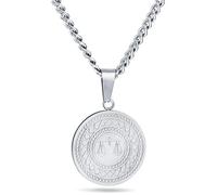 Gu Feng Creative Justice Balance Scales Necklaces Pendants For Men Unique Jewelry
