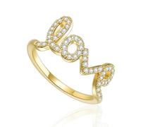Gu Feng Gold Plated Cactus Snake Evil Eye Nail Cz Rings For Women Cubic Zirconia Adjust Open Ring Wedding Party