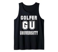GU Golfer University Funny Golf College Tank Top