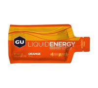 GU Liquid Energy Gels, Orange 12 Pack - 95 Calorie Energy Gel with Carbohydrates, Caffeine, BCAAs and Electrolytes - Pre-Workout Fuel for Running, Cycling, Triathlon and Endurance Sports