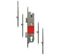 GU Secury Europa Lever Operated Latch & Deadbolt - 2 Roller & 2 Mushrooms - 28/92