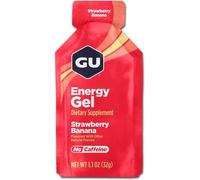 GU Strawberry Banana Flavour Energy Gels - Box of 24