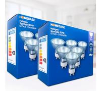 GU10 Halogen Spotlight Bulbs - Pack of 12 - 40W (50W Equivalent) - Dimmable Warm White 2800K - 300 Lumens - 240V - 30° Beam Angle (Pack of 12)