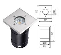 GU10 In Ground Waterproof Outdoor Driveway Walkway Drive Walk Over IP67 Light