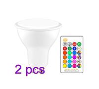 GU10 LED Colour, Festive Atmosphere Lighting LED Light Bulb RGBW GU10 LED Colour Changing Light Bulb RGBW LED Bulb RGBW LED