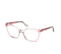 Gu2965 Cat-eye Frame, unisex, Guess, Glasses, Pink, 55 MM, Accessories 55 MM