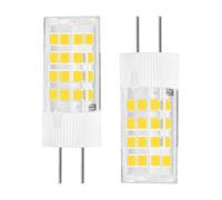 GU5.3 Bi-Pin Base LED Bulb 4W DC/AC12V -24V Low Voltage Landscape Light Bulbs, G5.3 MR16 12V LED Bulb, 360° Beam Angle for Landscape,Track Lighting Home Lighting,Appliance (3000K Warm White, 2Pack)