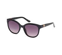 Gu7877/S Round Sunglasses - female - Guess - Sunglasses - Black - 56 MM - Accessories 56 MM