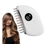 Gua Sha Facial Tool, EMS Electric Gua Sha with Heat, Vibration, Light Therapy Massage Comb for Face & Head & Body, 9 Levels Vibration Scraping Massager for Skin Lift Anti-Aging Wrinkles Puffiness