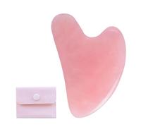 Gua Sha Facial Tools, Guasha Tool Face for Tighten Face-Skin and Reduce Wrinkles, Rose Quartz Guasha Natural Jade Massage Tool for Facial Body Skincare, Faces, Eyes, Neck and Body, Skin Care Gift