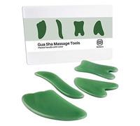 Gua Sha Massage Tools, 4 Pcs Gua Sha Tools of Multi-Shapes, Guasha Scraping Massage Tools for Face and Body by MoHern