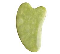 Gua Sha Tools, Green Quartz Natural Gua sha Stone,Traditional Gua Sha Board, Scraping Massage Tool for face Anti-Wrinkle, Eye Puffiness Treatment, Back SPA(Triangle Shaped)
