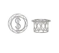 Guaber 3. Weatherproof Alloy Bike Handlebar Plugs Heavy-Duty Metal End Caps For Mountain Cycling Accessories Light Weight Cycling Plugs