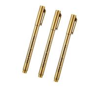 Guaber 3Pcs Metallic Markers Pen Water Resistant Metallic Paint For Calligraphy Card Making Sketching Journal Scrapbooking Calligraphy For Art