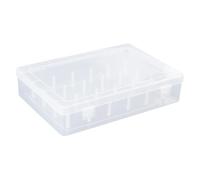 Guaber 42 Spools Clear Thread Spool Storage Box Thread Bobbin Organizers Case for Small Large Sewing Thread Spool Thread