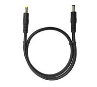 Guaber 5.5x2.5mm To 5.5x2.1mm Power Cable Male To Male for CCTV Security Cameras Monitor LED Light Signs Power