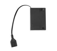 Guaber AA Battery Case USB Female Slot 2/3/4/6/8 Slot AA Battery Case Box USB Battery Box with Switches for Led