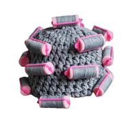 Guaber Adjustable Landlady Costume Hat For Women Men Novelty Prank Hat For Halloween Celebration Party Funny Curly Hair Hats Unisex Wig Caps