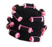 Guaber Adjustable Landlady Costume Hat For Women Men Novelty Prank Hat For Halloween Celebration Party Funny Curly Hair Hats Unisex Wig Caps