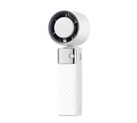 Guaber Air Cooling Fan Travel Small Desk LED Display Small Pocket Quiet With 3000mAh Battery ABS Texture Desk Cooling Fan
