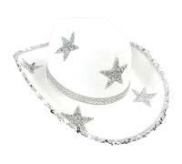 Guaber Bride Porkpie Hat Crystal Panama For Bachelorette Party Cocktail Parties Vacation Elegant Crystal For Comedian Bride