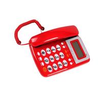 Guaber Business Landline Phone Large Buttons With Call Storage Telephone With Alarm Clock Date & Time Calls On The Same Screen Home Telephone With Speakerphone